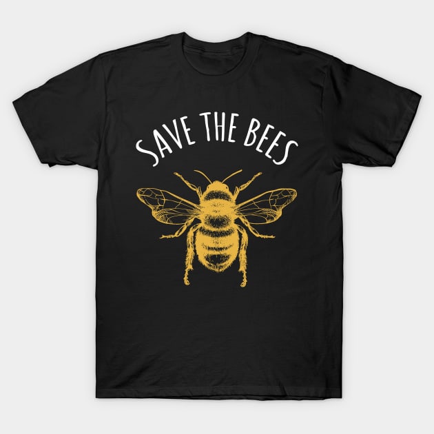 Save The Bees Earth Day Save Our Planet T-Shirt by BrightGift